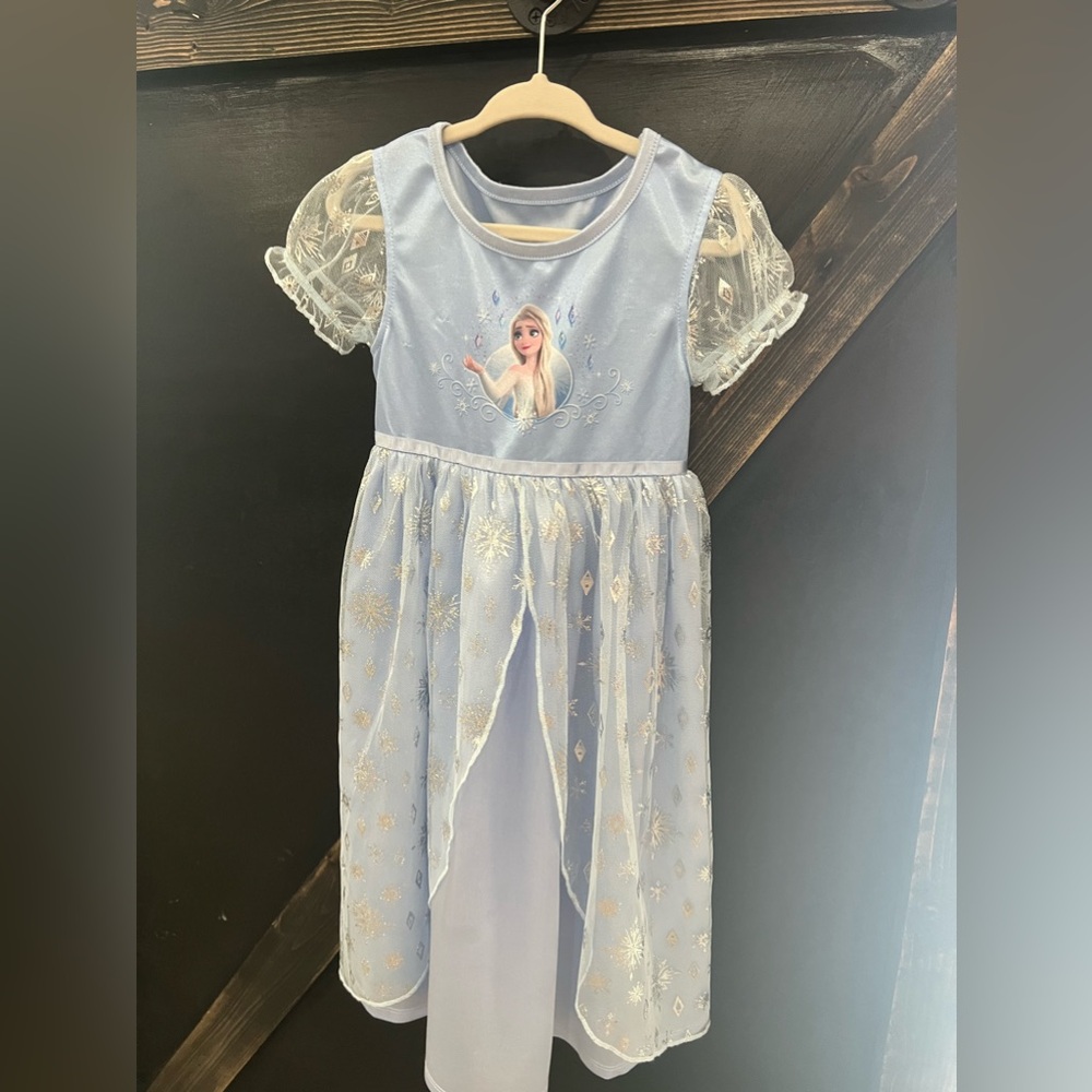 Frozen Disney Girl Princess PJ Dress, Size 3T